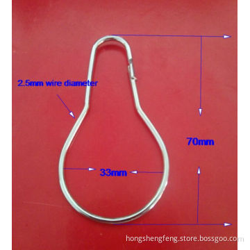 Manufacturer Metal Big Bulb Shape Safety Pin